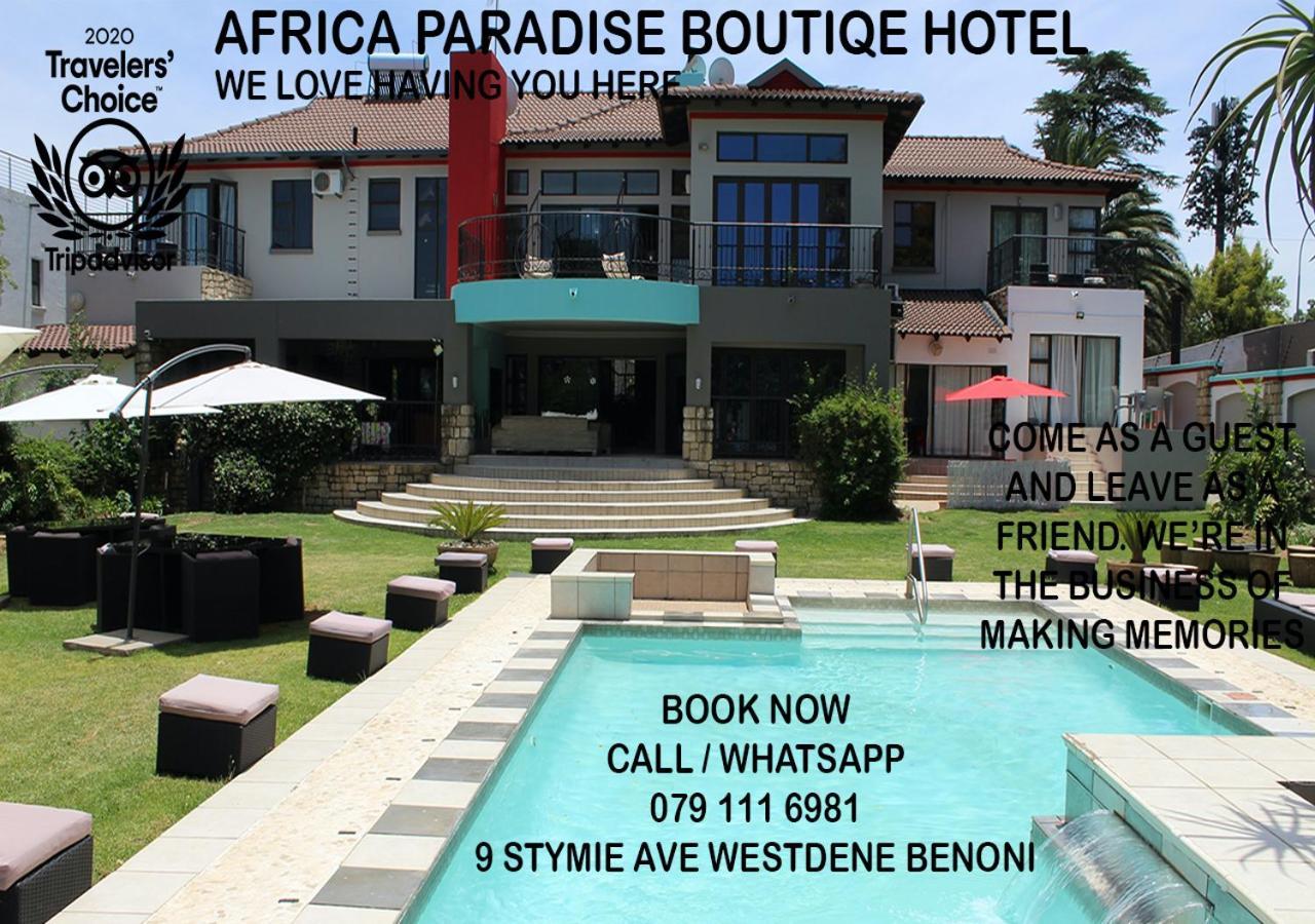Africa Paradise - Or Tambo Airport Boutique Hotel Benoni Εξωτερικό φωτογραφία